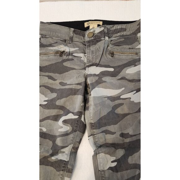 Democracy Ab Technology Womens Camo Skinny Jeans Size 6 Cotton Blend - Picture 2 of 11